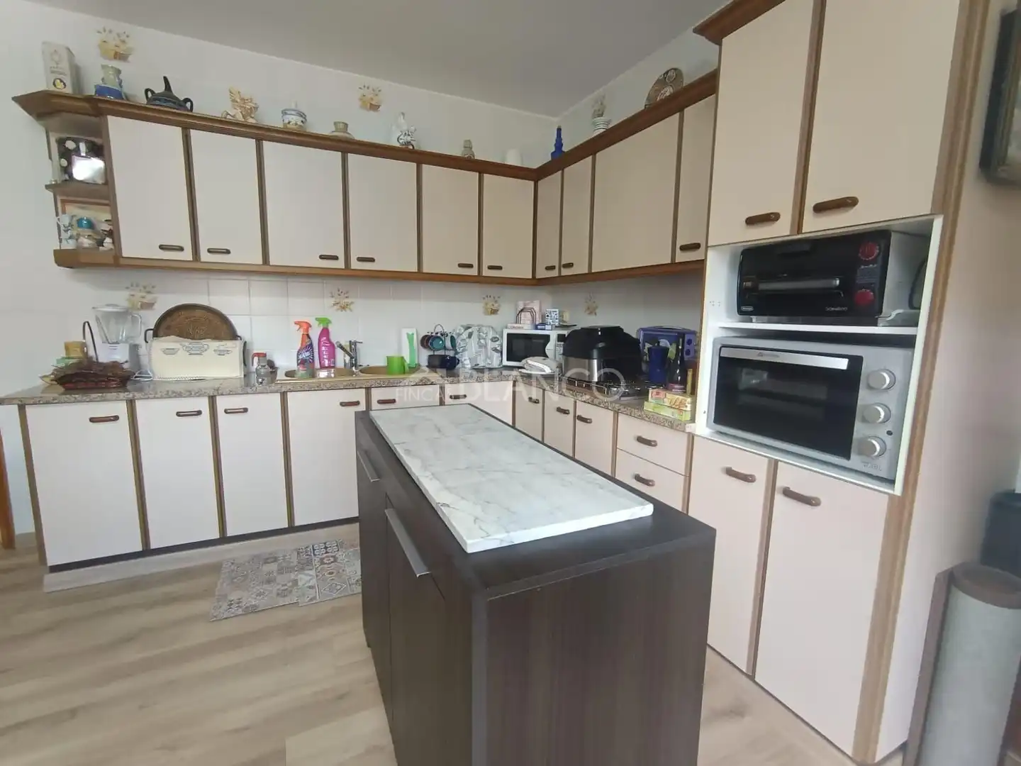 Cuina de Casa o xalet en venda en Piera amb Calefacció, Jardí privat i Parquet