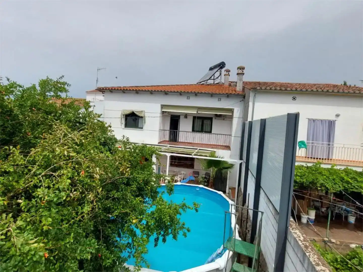 Piscina de Casa o xalet en venda en Zarza de Granadilla amb Aire condicionat, Piscina i Balcó