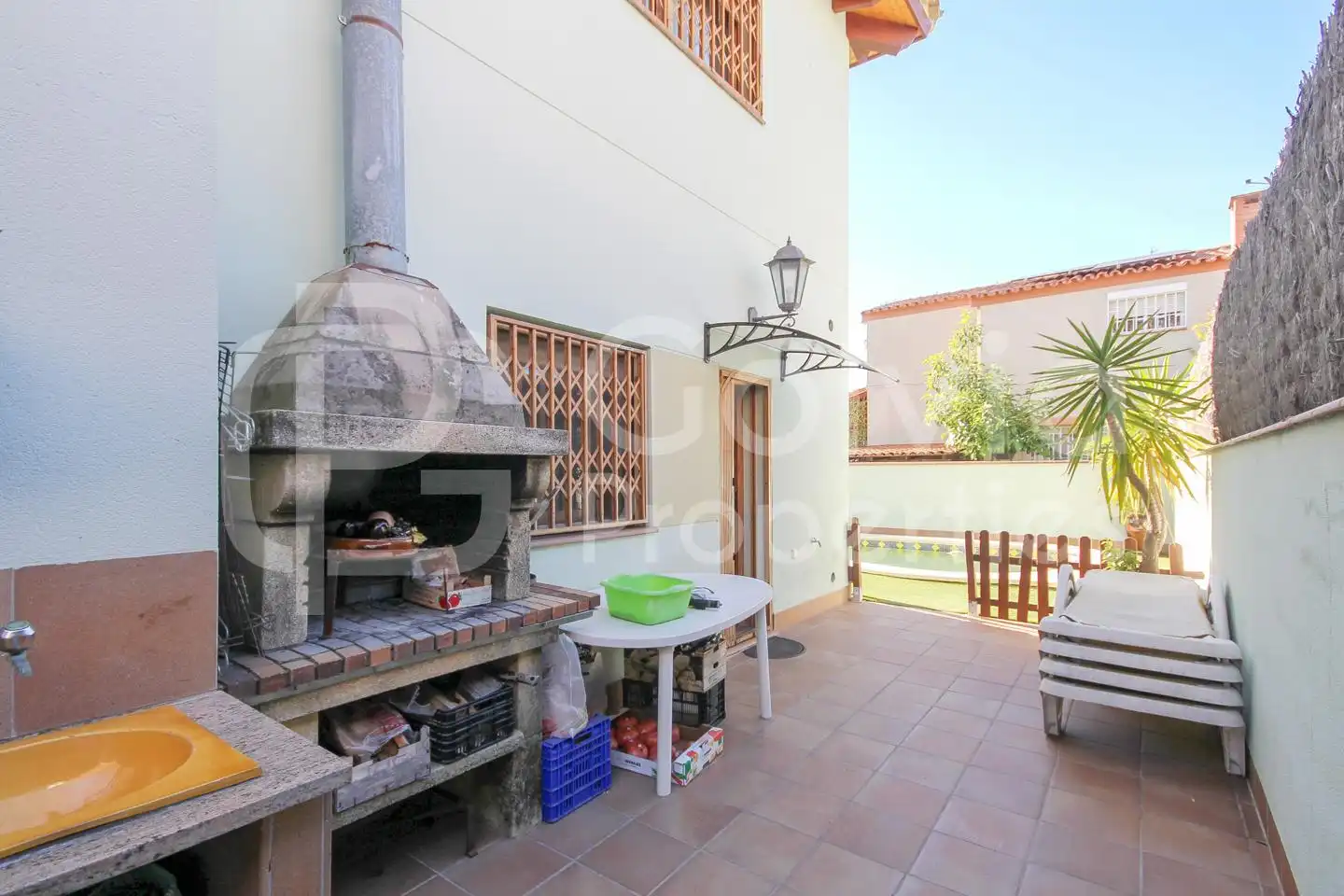 Terraza de Casa o chalet en venta en Castelldefels con Aire acondicionado, Calefacción y Jardín privado
