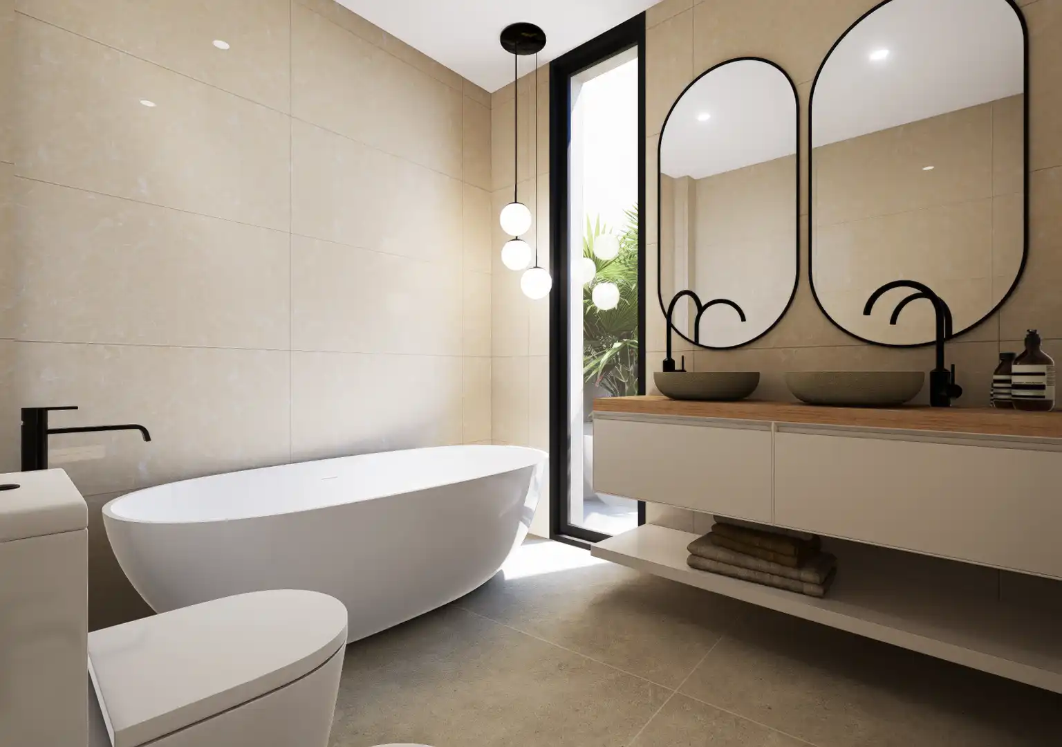 Bathroom of Houses for sale in  Palma de Mallorca  with Air Conditioner, Heating and Terrace
