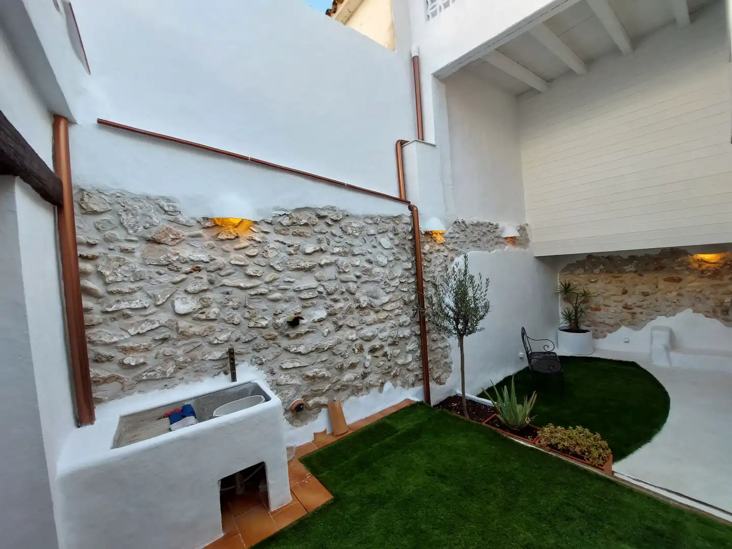 Terraza de Casa adosada en venta en Ondara con Aire acondicionado, Calefacción y Terraza