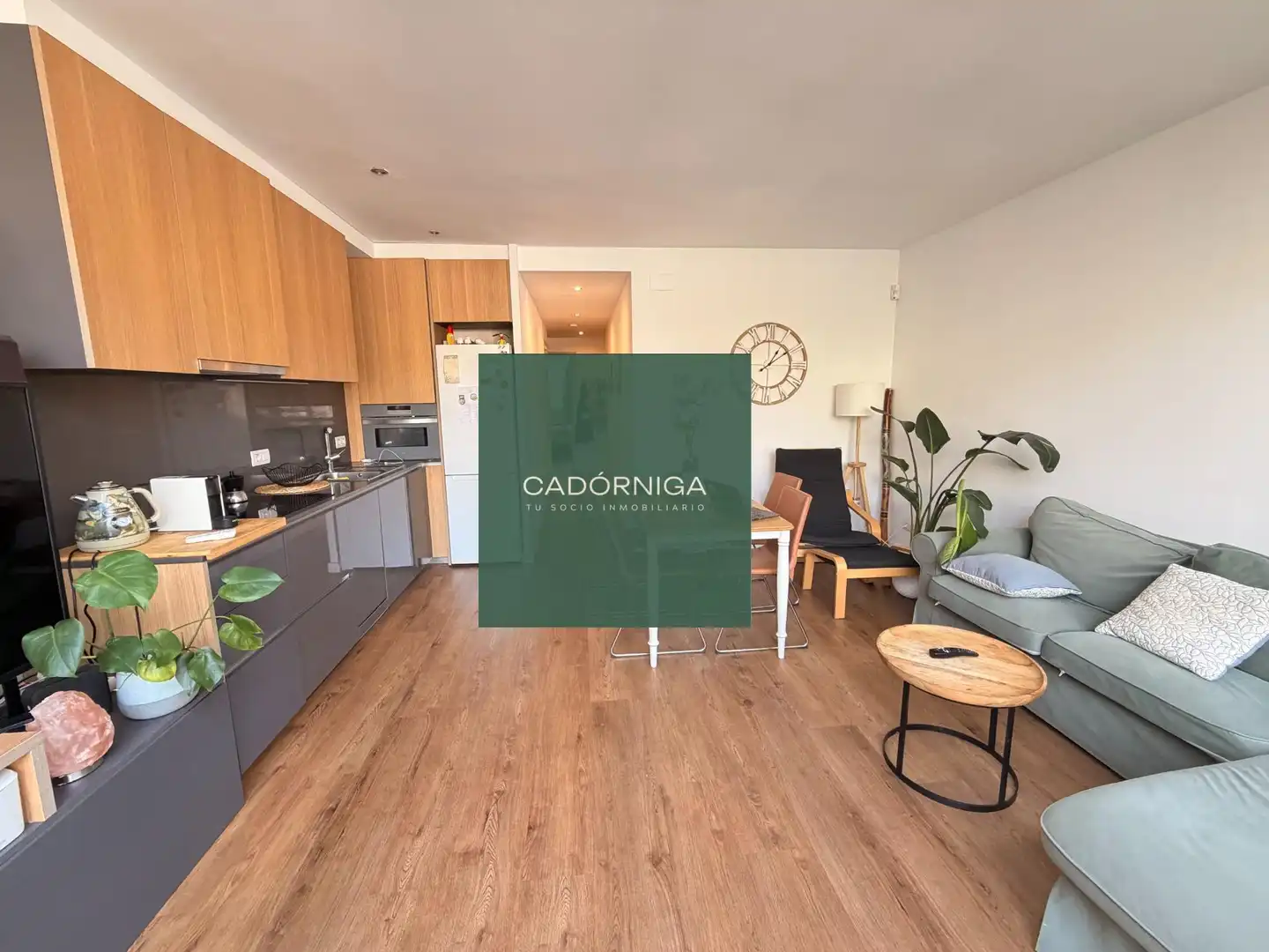 Kitchen of Flat for sale in Mataró  with Parquet flooring and Terrace