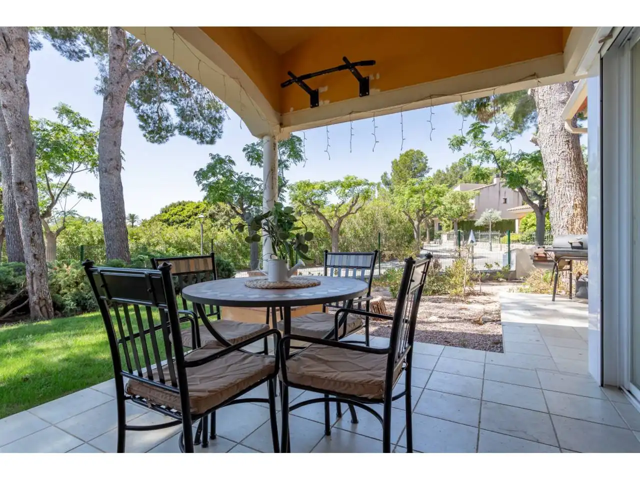 Terraza de Casa o chalet en venta en Mont-roig del Camp con Aire acondicionado, Calefacción y Jardín privado