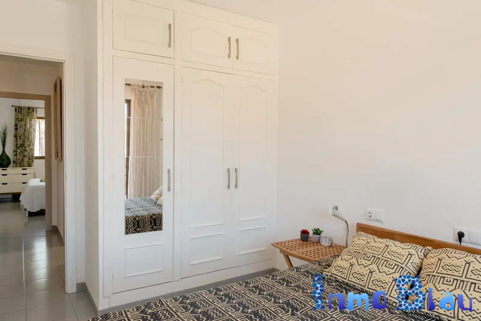 Schlafzimmer von Wohnungen zum Verkauf in L'Alfàs del Pi mit Klimaanlage, Heizung und Privatgarten