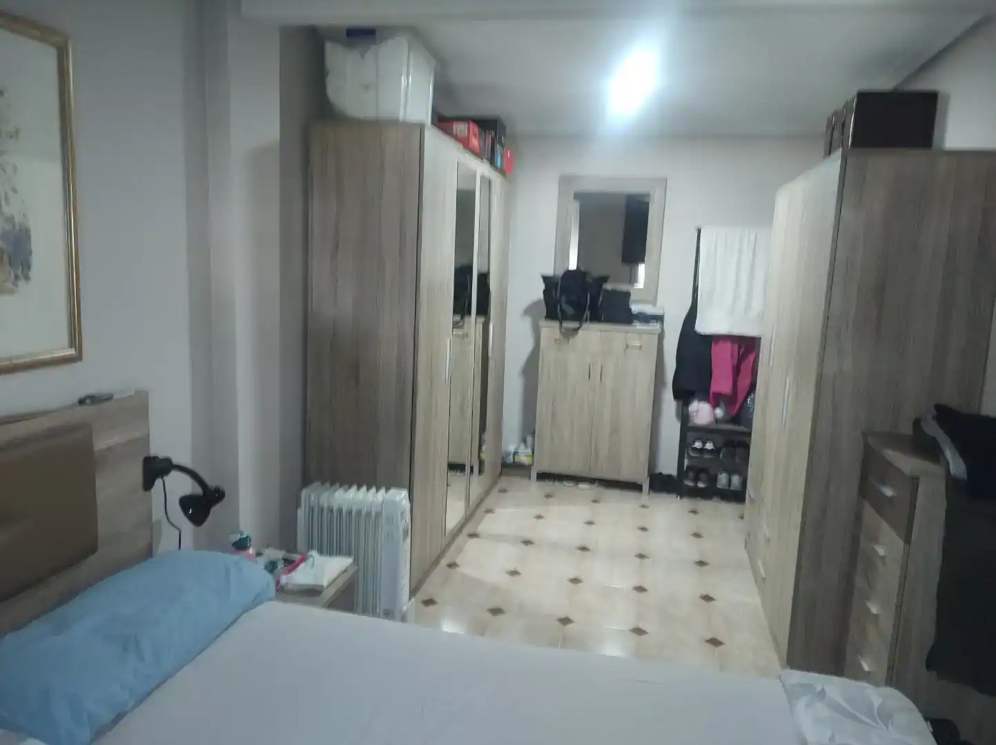 Bedroom of Flat for sale in Coslada  with Air Conditioner and Balcony