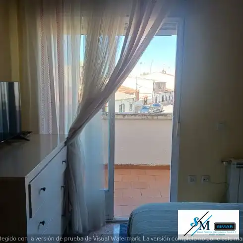 Terraza de Casa adosada en venta en Numancia de la Sagra con Aire acondicionado, Calefacción y Jardín privado