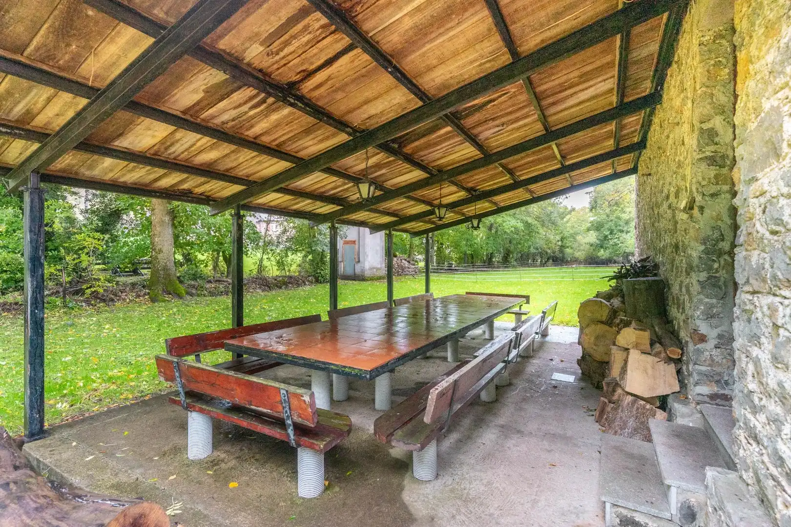 Terraza de Casa o chalet en venta en Cabrillanes con Calefacción, Jardín privado y Terraza