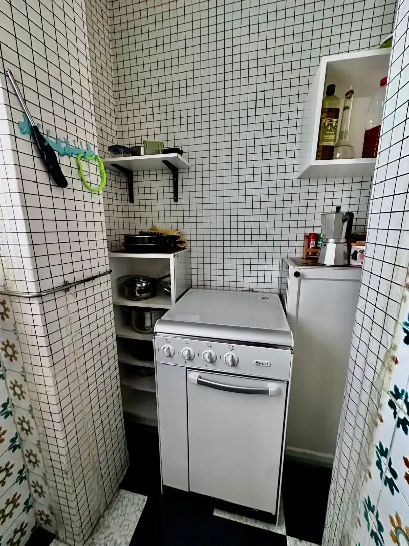 Kitchen of Flat for rent in Torremolinos  with Furnished, Washing machine and Microwave