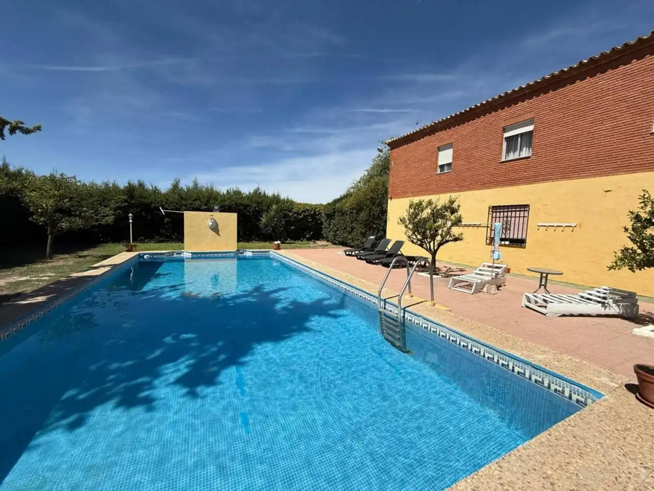 Piscina de Finca rústica en venta en Úbeda con Jardín privado y Piscina