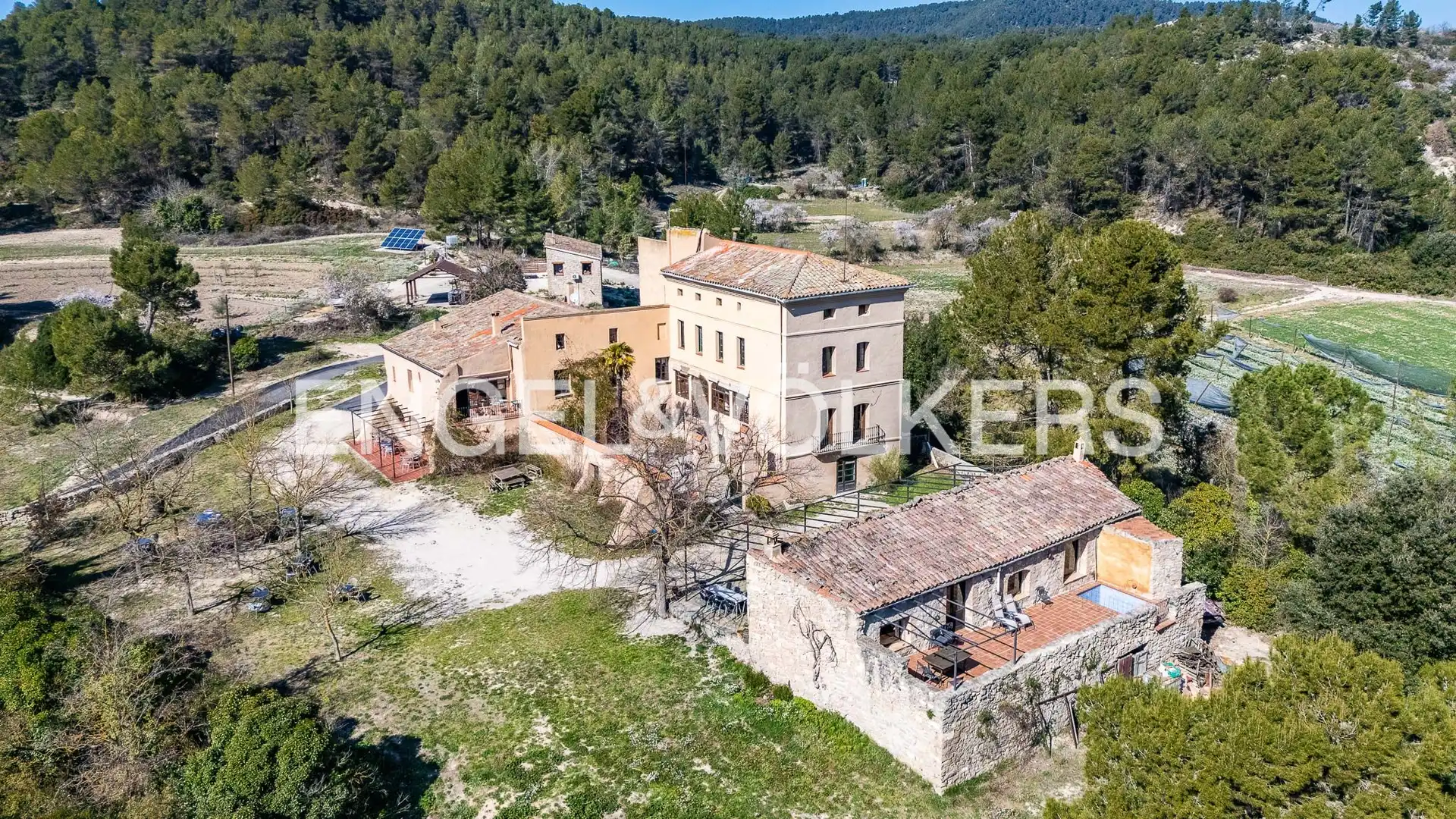 Vista exterior de Casa o chalet en venta en Bellprat con Aire acondicionado, Calefacción y Jardín privado