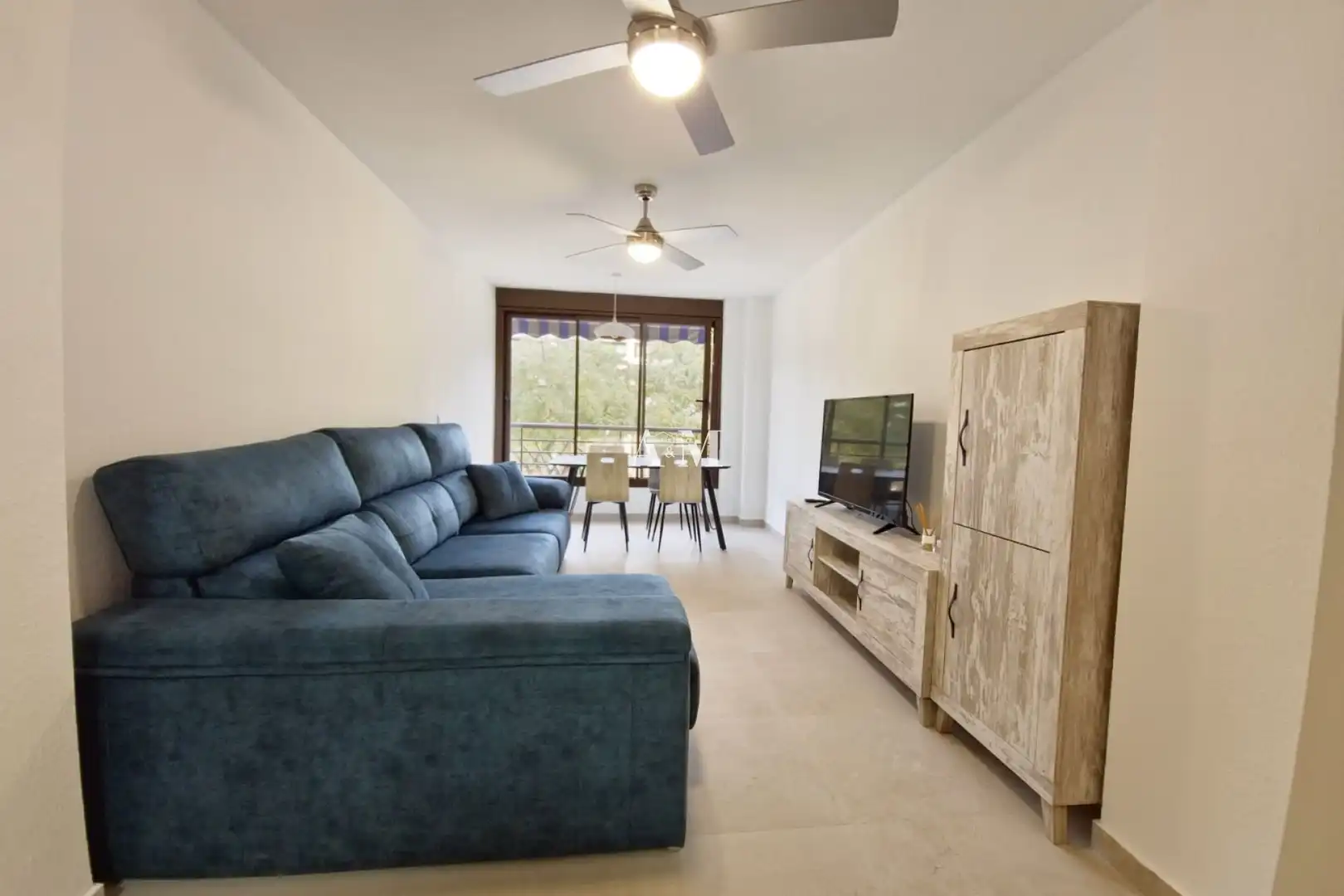 Living room of Apartments for rent in Guardamar del Segura  with Heating, Terrace and Furnished