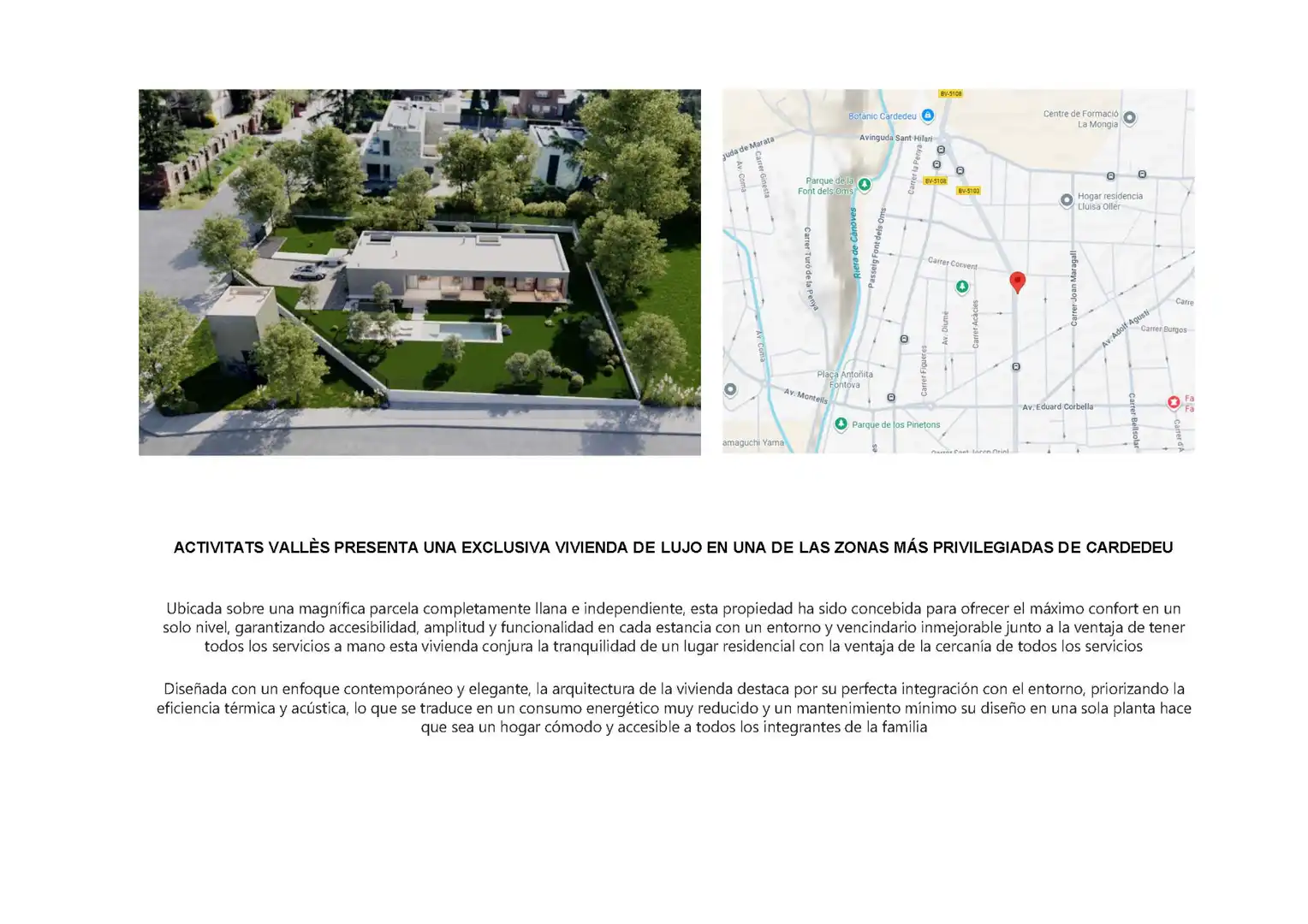 Vista exterior de Casa o xalet en venda en Cardedeu amb Aire condicionat, Calefacció i Jardí privat