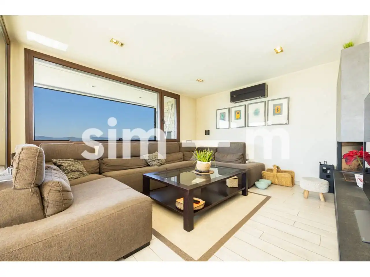 Sala de estar de Casa o chalet en venta en Folgueroles con Aire acondicionado, Calefacción y Jardín privado