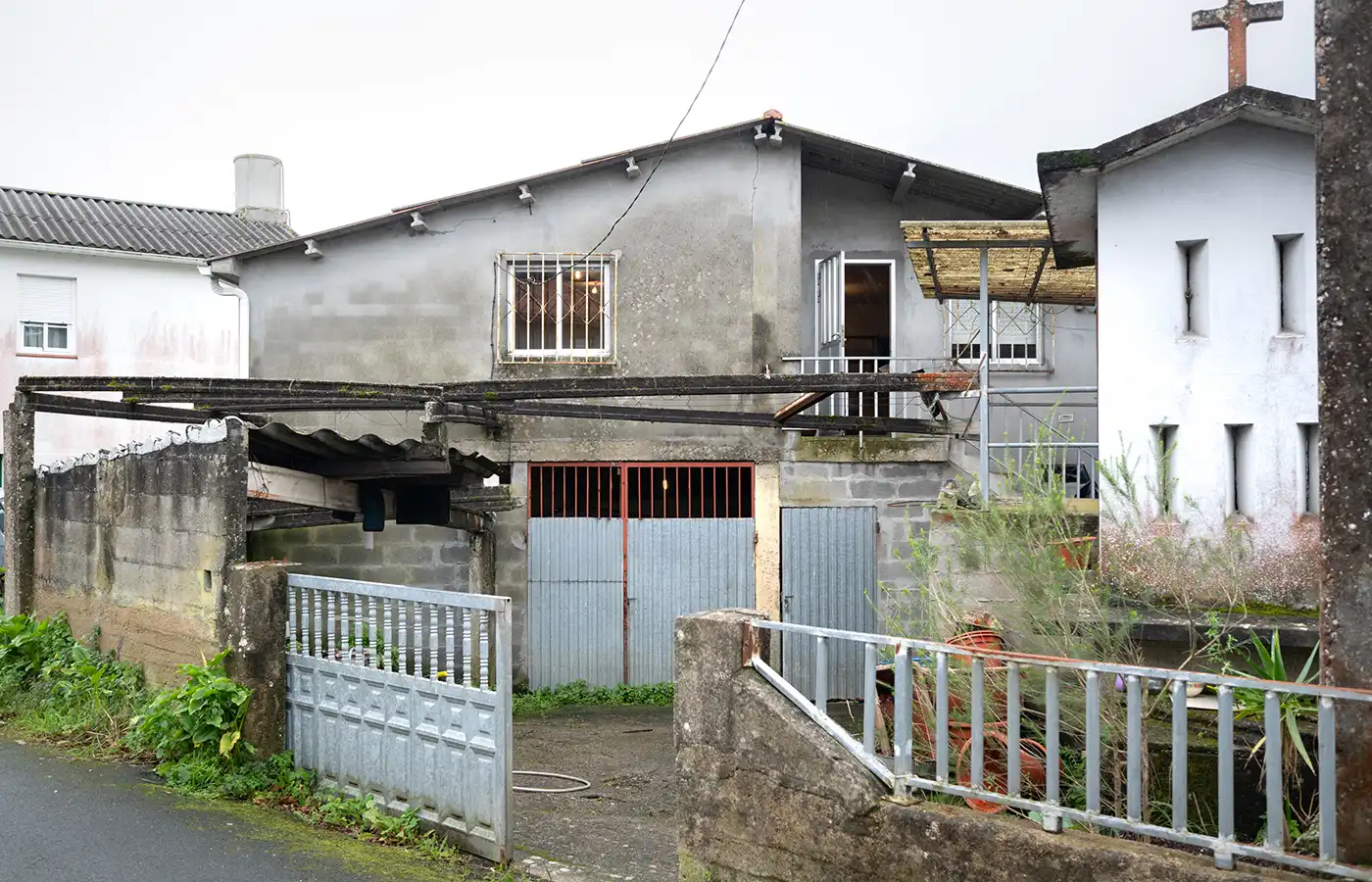 Exterior view of Houses for sale in Culleredo  with Private garden, Storage room and Balcony