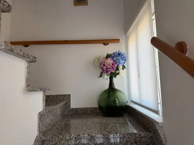 Terrasse von Country house zum Verkauf in Trabada mit Heizung, Privatgarten und Terrasse