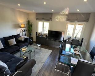 Living room of Flat for sale in Sant Just Desvern  with Air Conditioner, Heating and Furnished