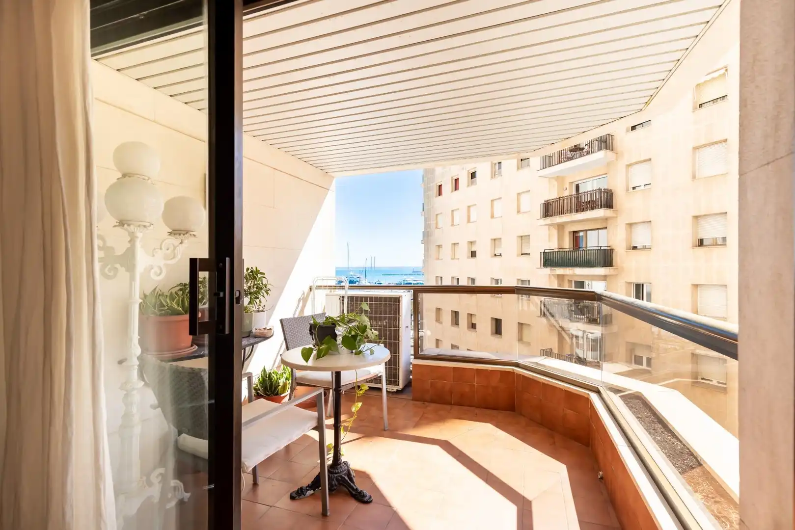 Balcony of Flat for sale in  Palma de Mallorca  with Air Conditioner, Heating and Private garden