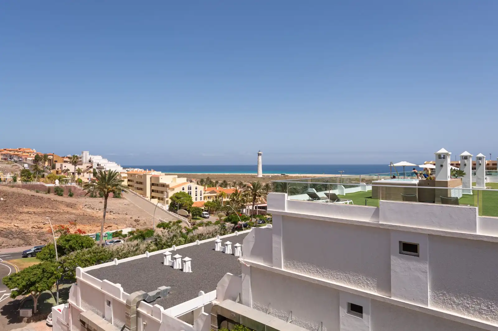Vista exterior de Piso en venta en Pájara