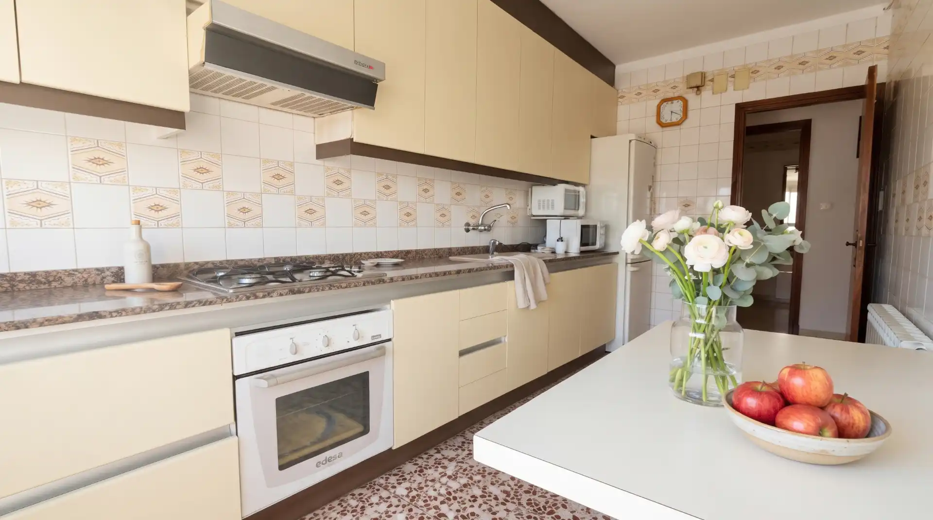 Kitchen of Attic for sale in Terrassa  with Heating, Terrace and Oven