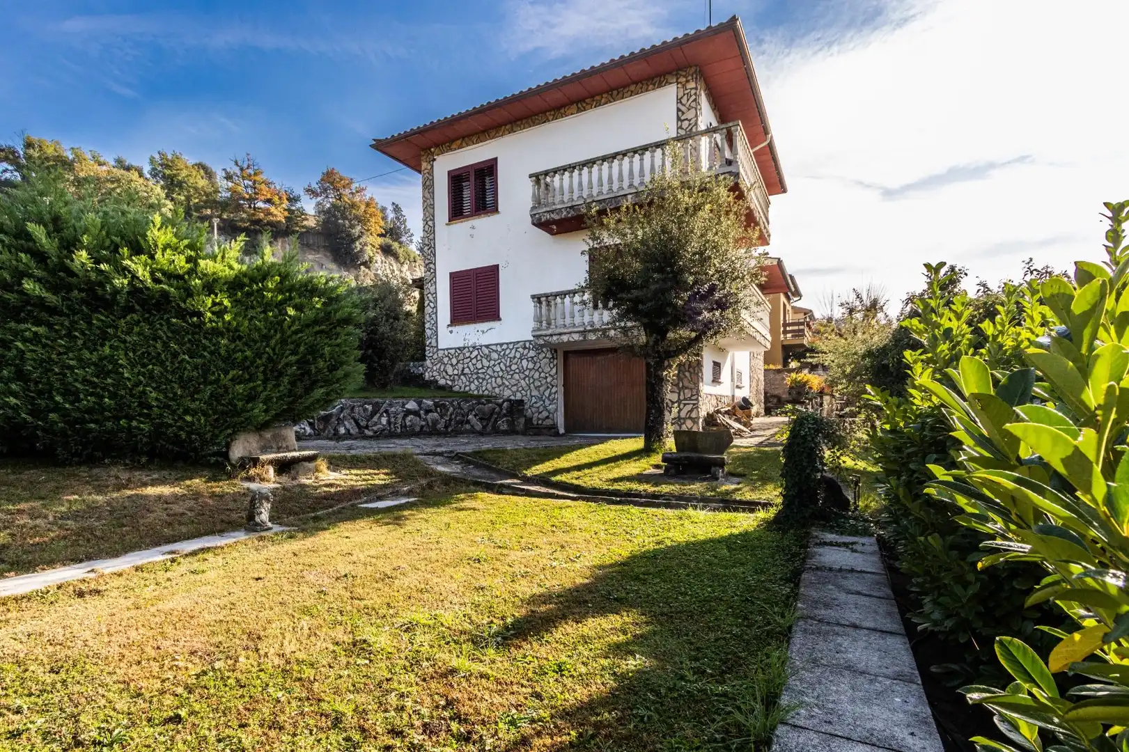 Vista exterior de Casa o xalet en venda en Les Masies de Voltregà amb Calefacció, Jardí privat i Terrassa