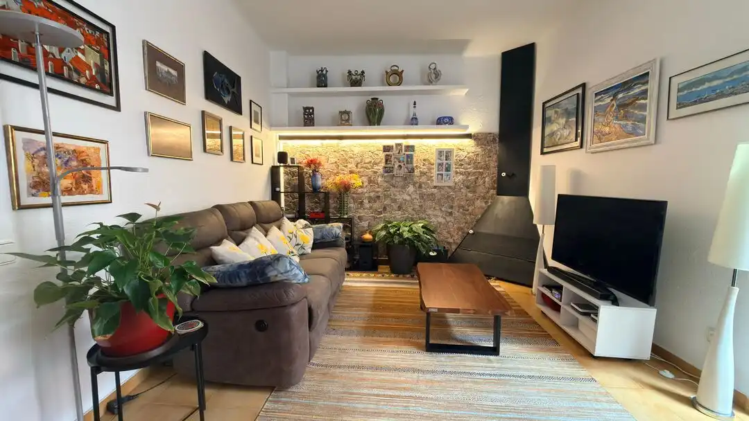 Sala d'estar de Casa o xalet en venda en Premià de Mar amb Aire condicionat i Calefacció