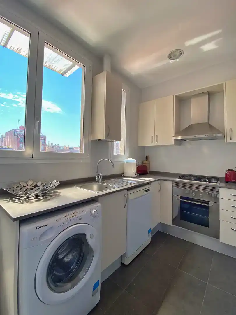 Kitchen of Apartments for sale in  Barcelona Capital