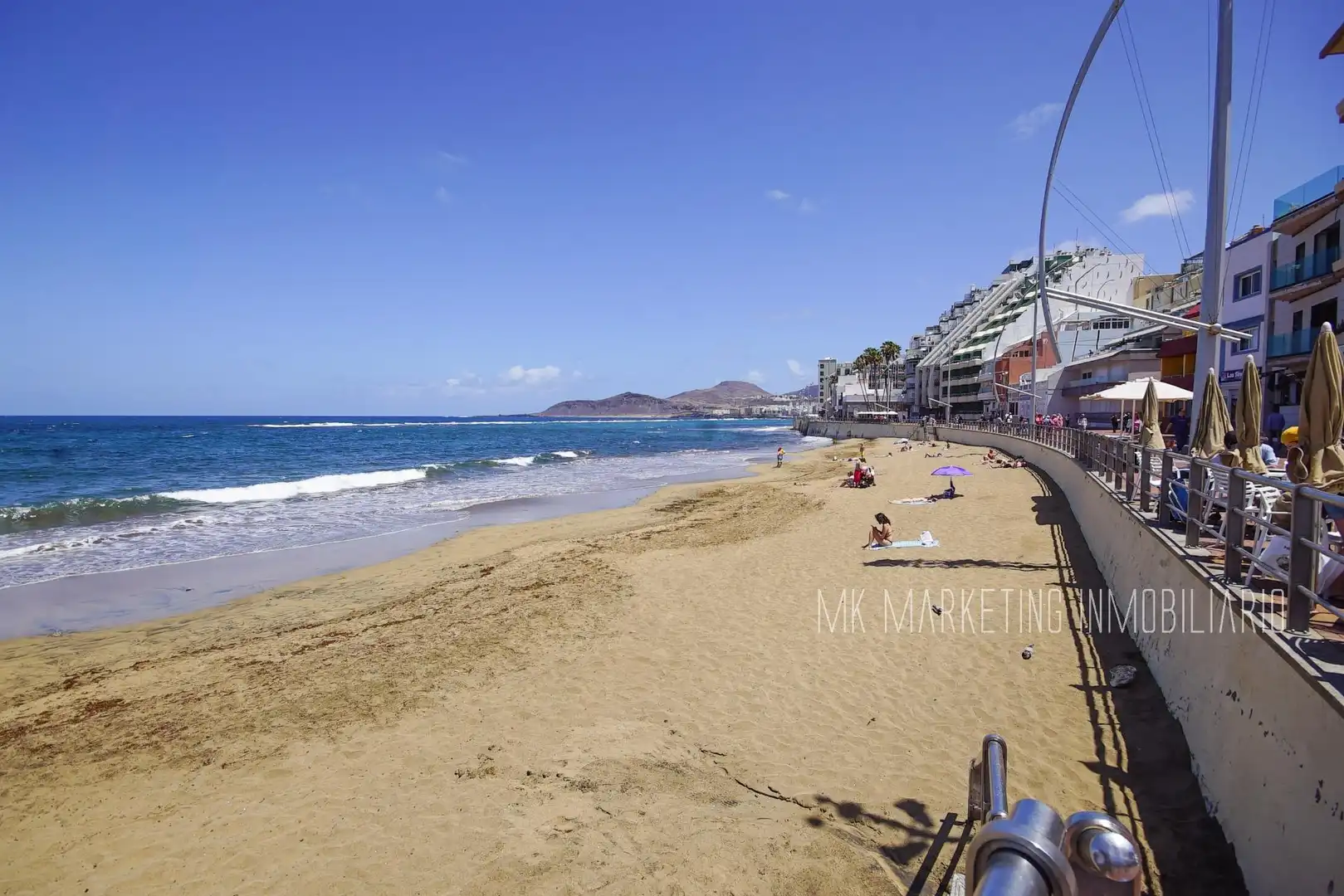 Vista exterior de Piso de alquiler en Las Palmas de Gran Canaria con Terraza, Amueblado y Balcón