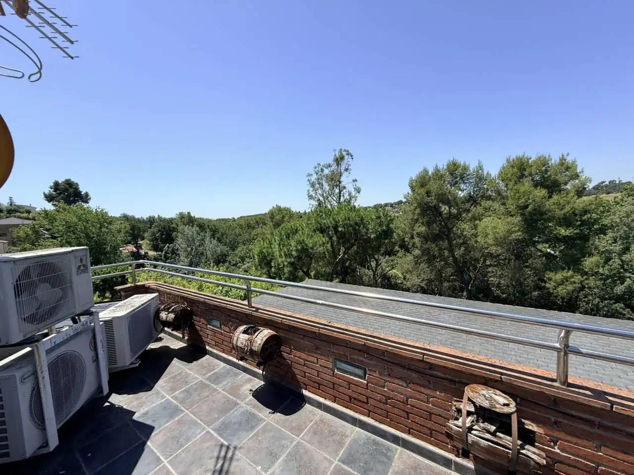 Terraza de Casa o chalet en venta en Lliçà de Vall con Aire acondicionado, Calefacción y Jardín privado