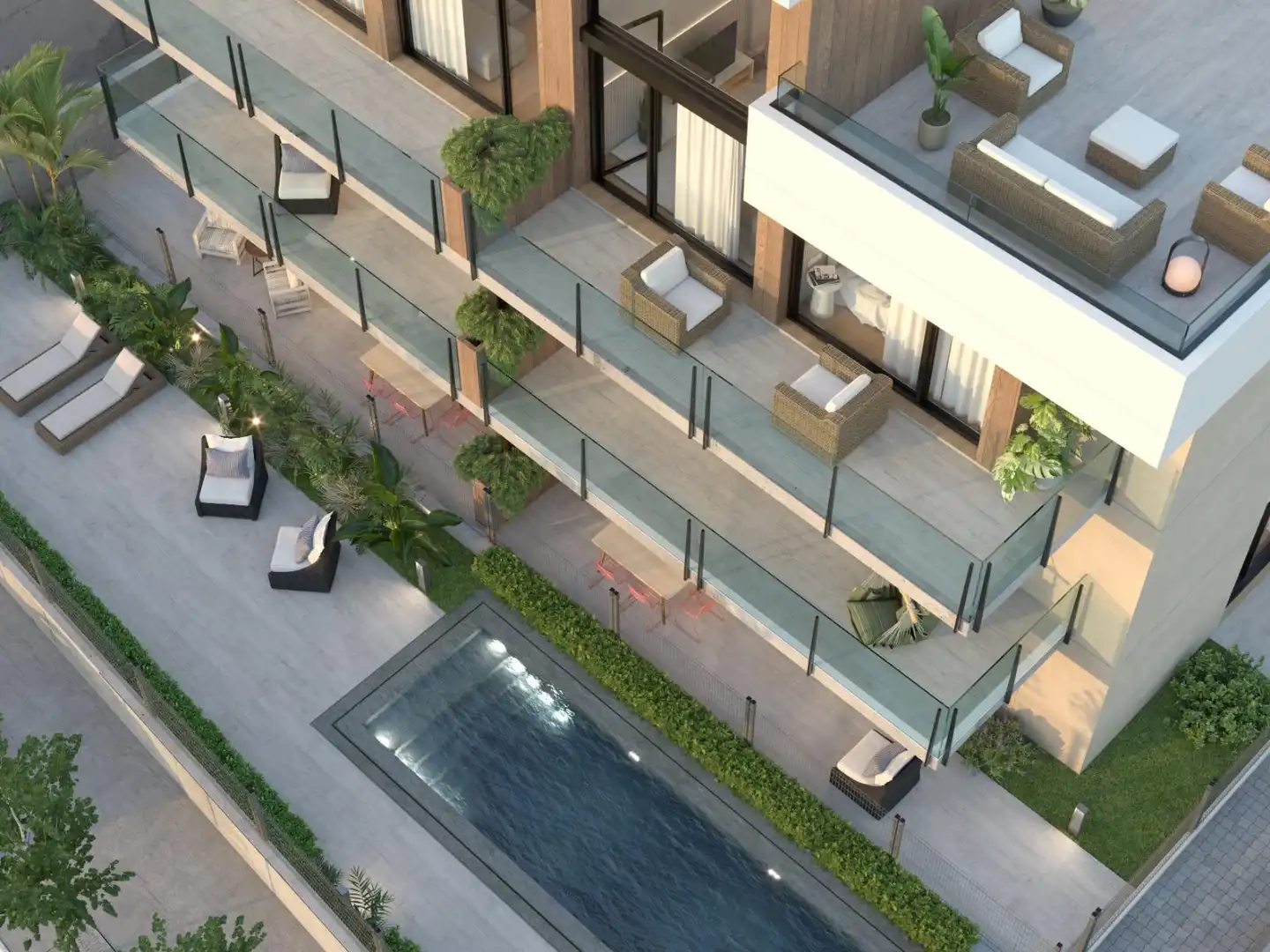 Neubau-Wohnung mit Pool zum Verkauf in Carrer del Mascarell 23, imagen 17