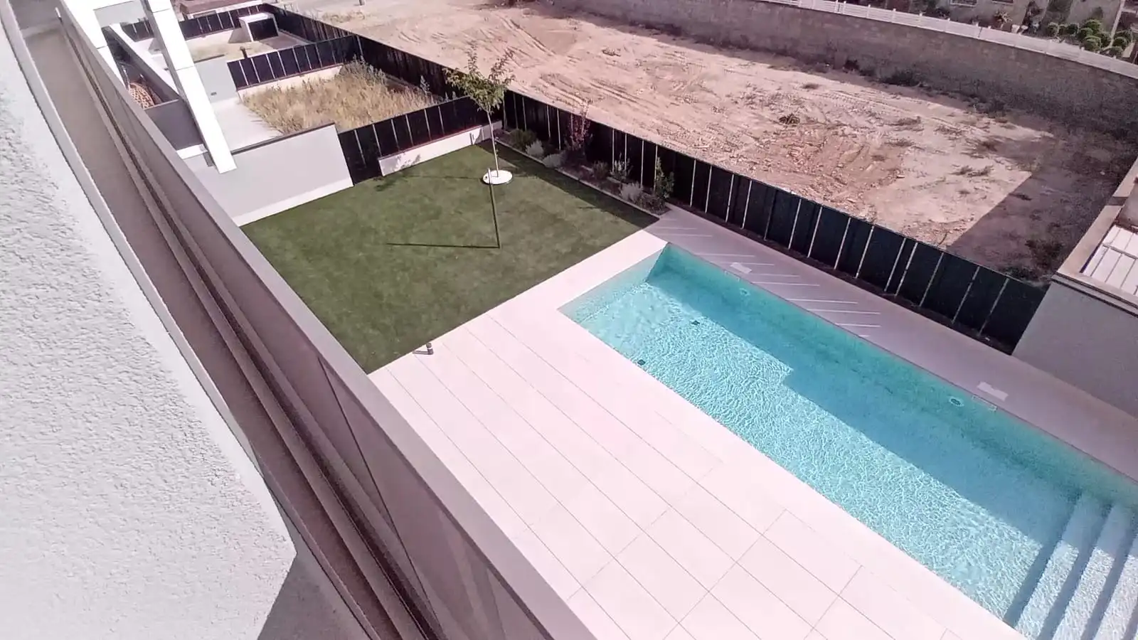 Schwimmbecken von Wohnung zur Miete in Lleida mit Heizung, Privatgarten und Terrasse