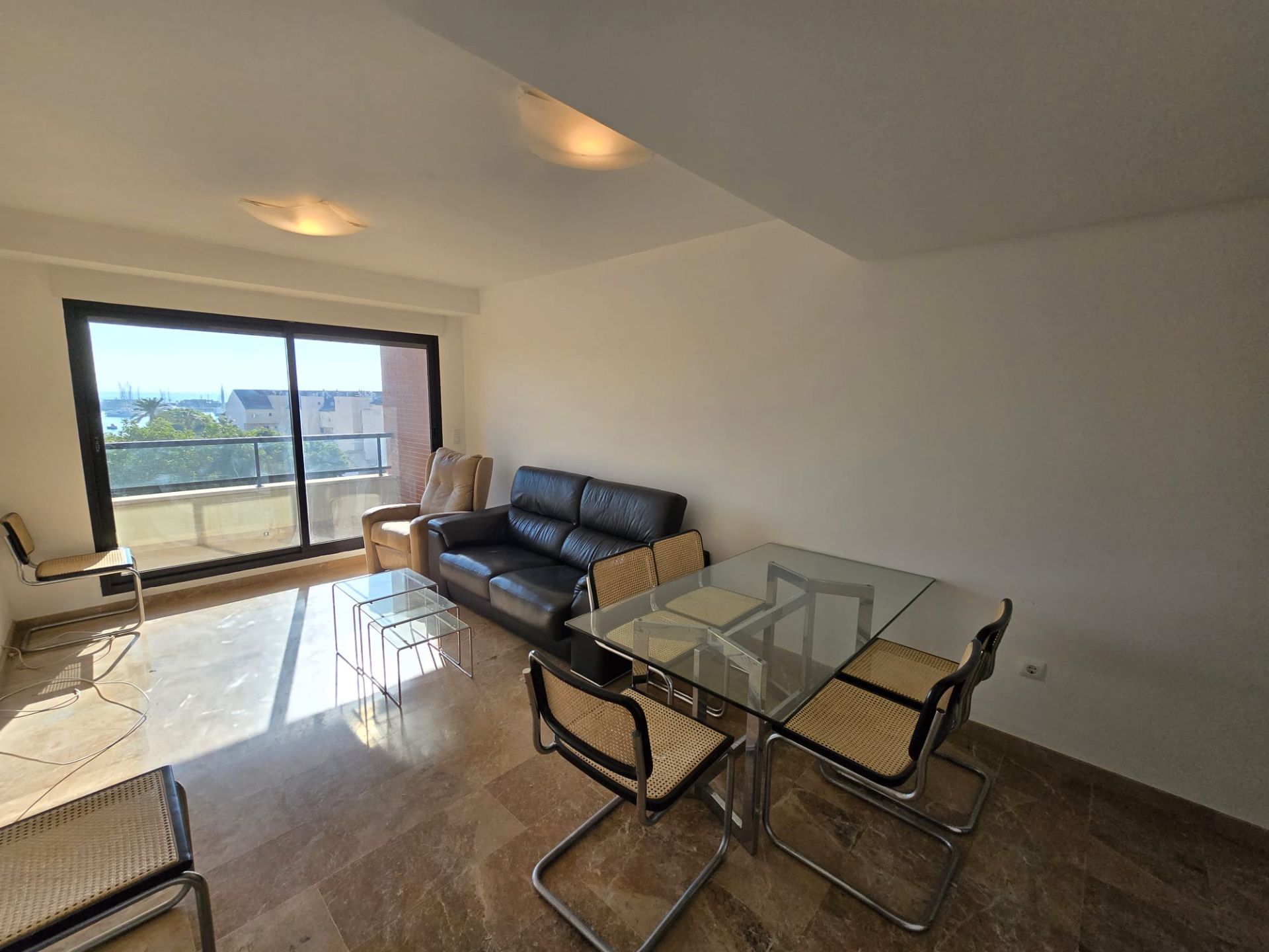 Sala d'estar de Pis en venda en Dénia amb Aire condicionat, Terrassa i Traster