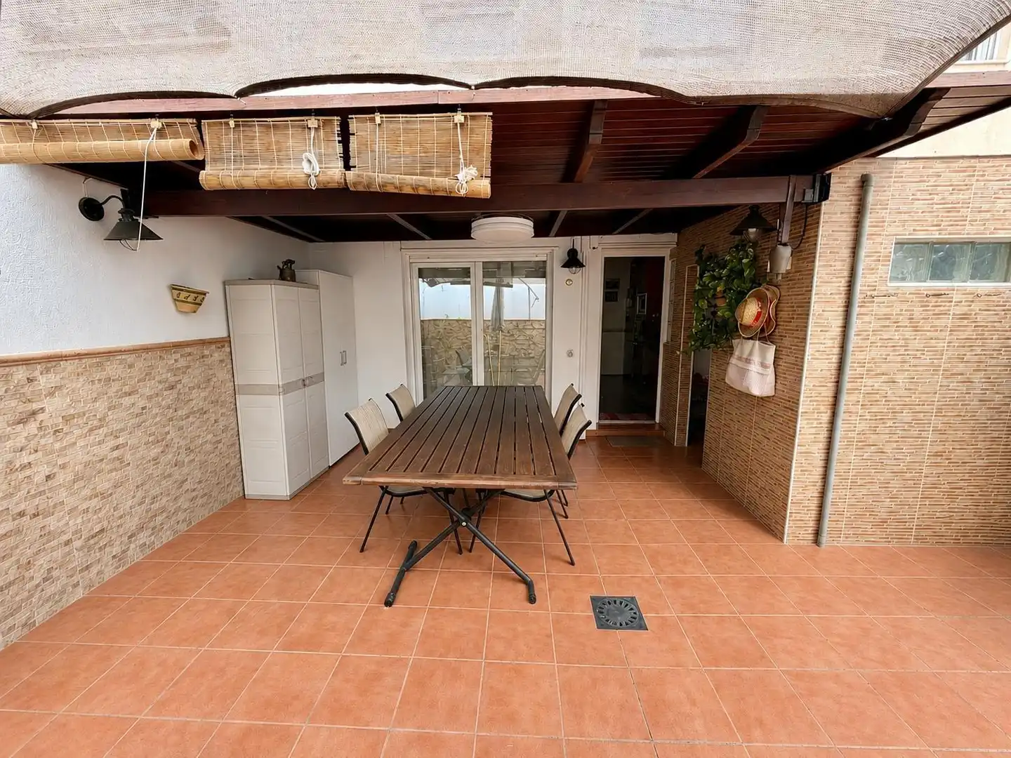 Terrassa de Casa adosada en venda en Huércal de Almería amb Aire condicionat i Calefacció