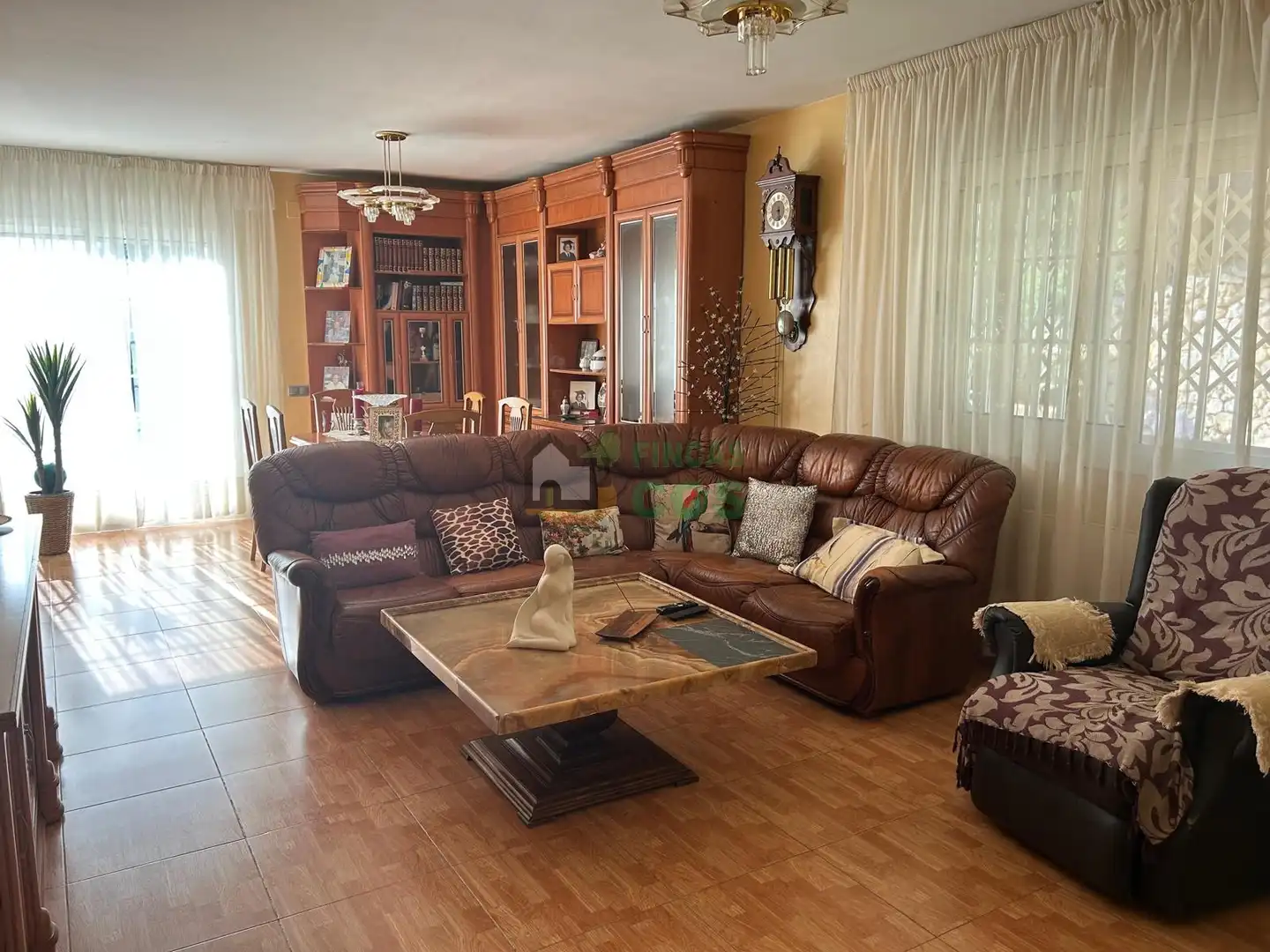 Sala de estar de Casa o chalet en venta en Cunit con Calefacción, Jardín privado y Terraza