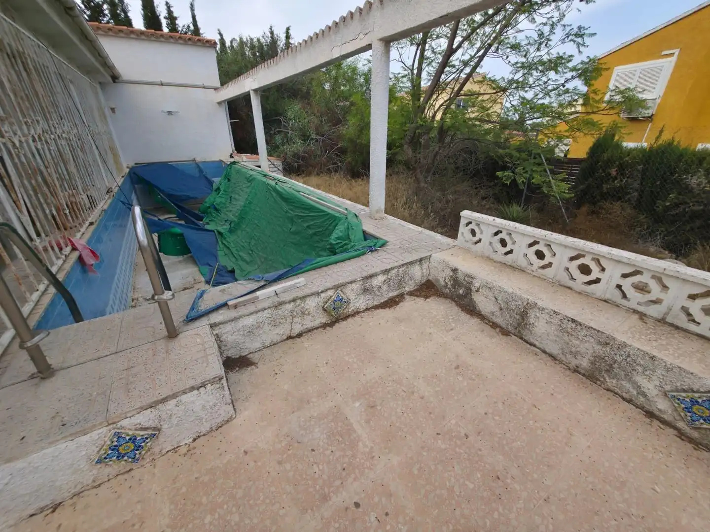 Terrassa de Casa o xalet en venda en La Nucia amb Aire condicionat, Jardí privat i Terrassa