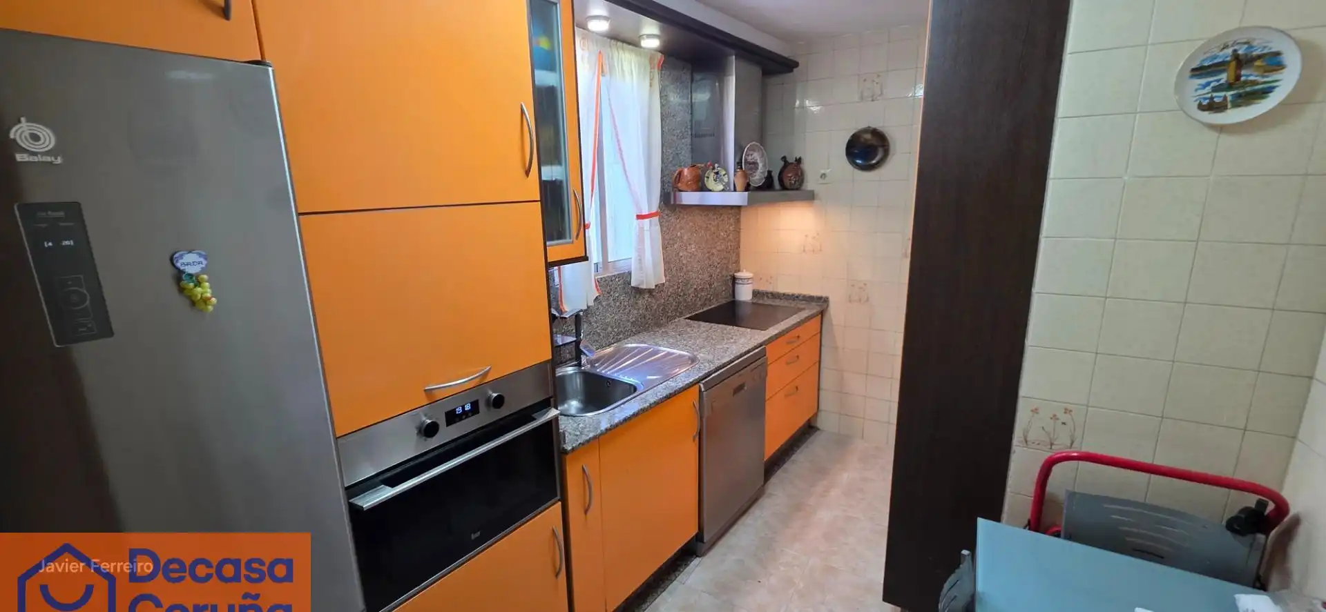 Cocina de Piso en venta en Sada (A Coruña) con Calefacción, Trastero y Alarma