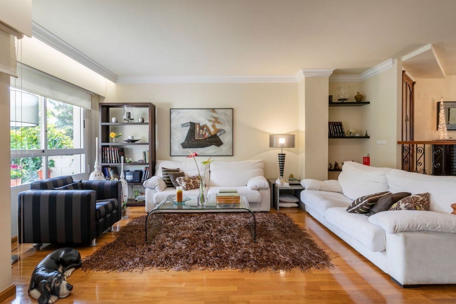 Sala d'estar de Casa adosada en venda en Petrer amb Calefacció, Jardí privat i Terrassa