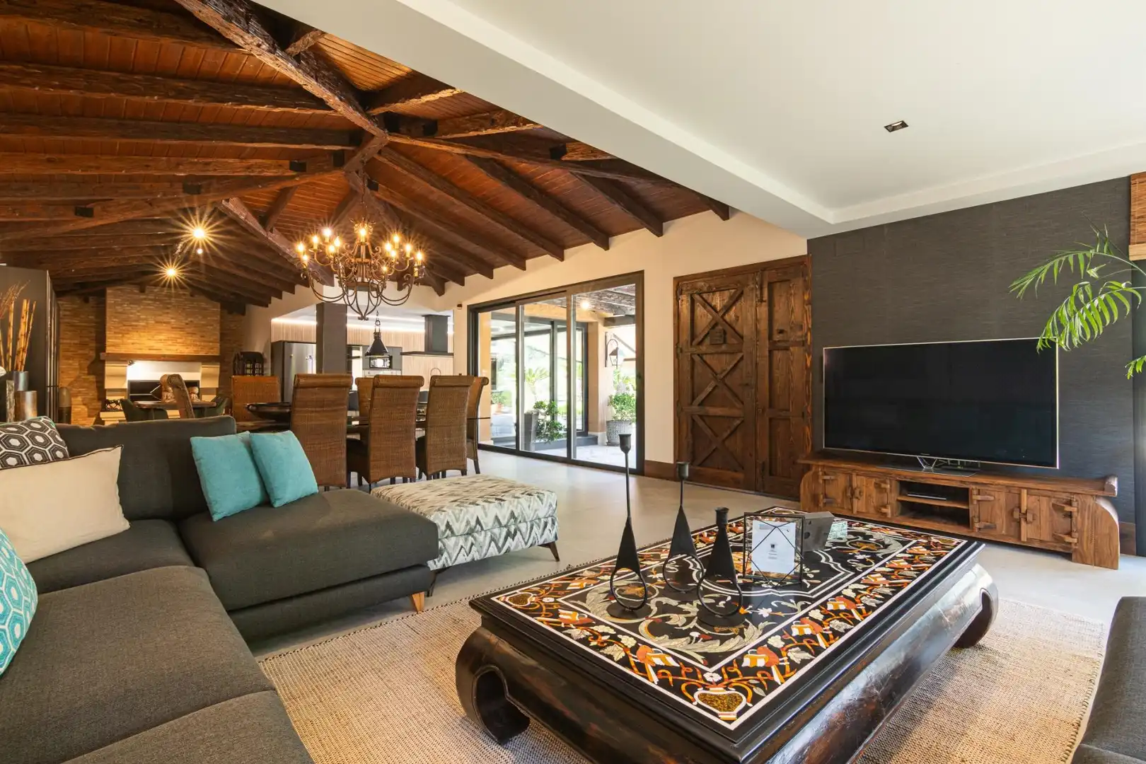 Sala de estar de Casa o chalet en venta en Elche / Elx con Aire acondicionado, Calefacción y Jardín privado