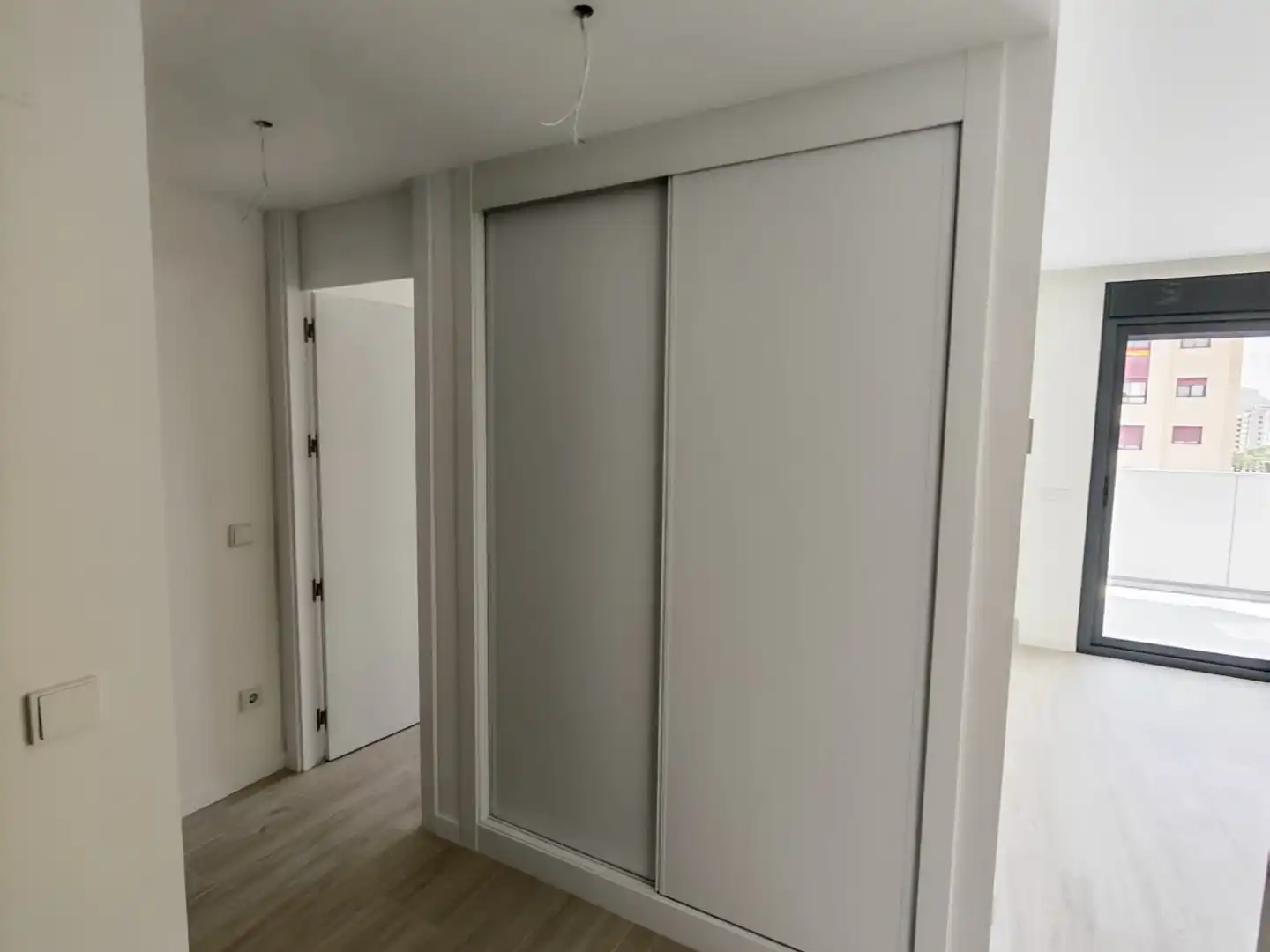 Dormitori de Apartament de lloguer en Murcia amb Aire condicionat, Calefacció i Terrassa