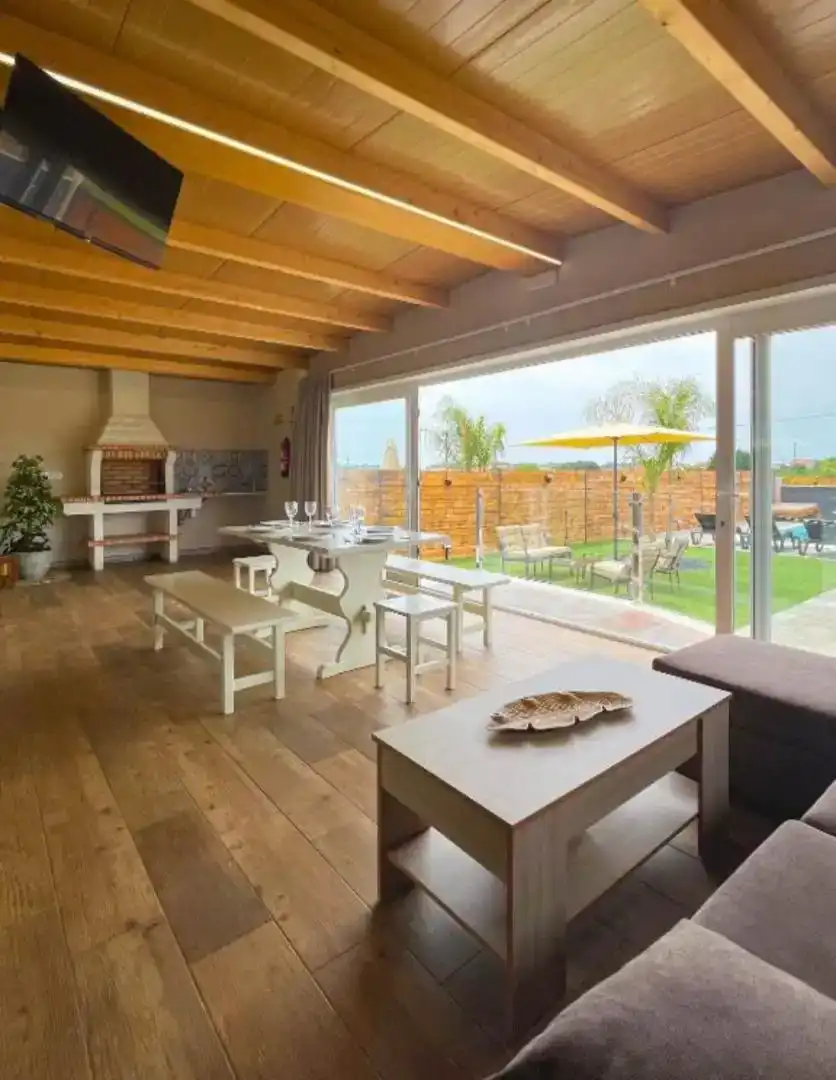 Terrassa de Casa o xalet de lloguer en Vilanova de Arousa, Pontevedra