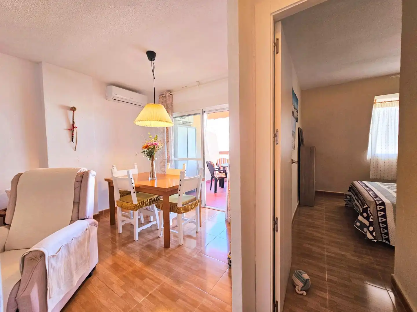 Esszimmer von Wohnung zum Verkauf in La Manga del Mar Menor mit Möbliert, Balkon und Alarm