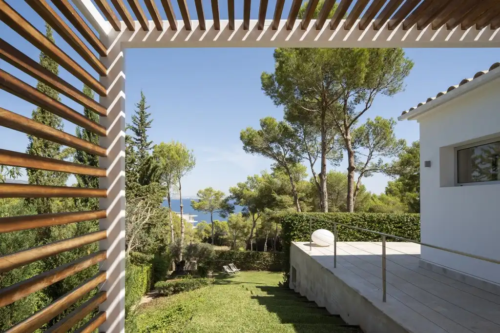 Terrassa de Casa o xalet en venda en Calvià amb Aire condicionat, Calefacció i Jardí privat