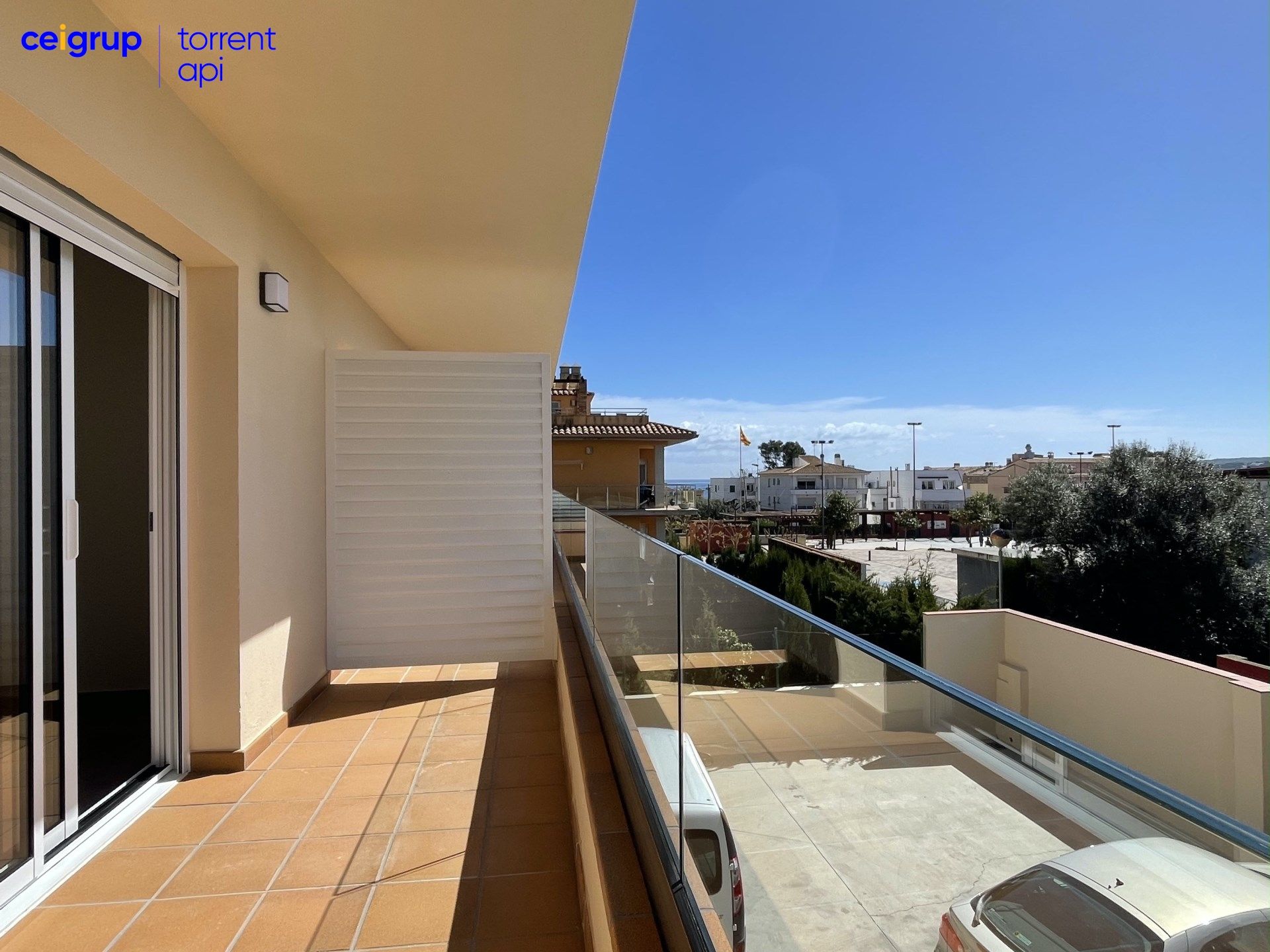 Terrace of Flat to rent in L'Escala  with Air Conditioner, Heating and Terrace