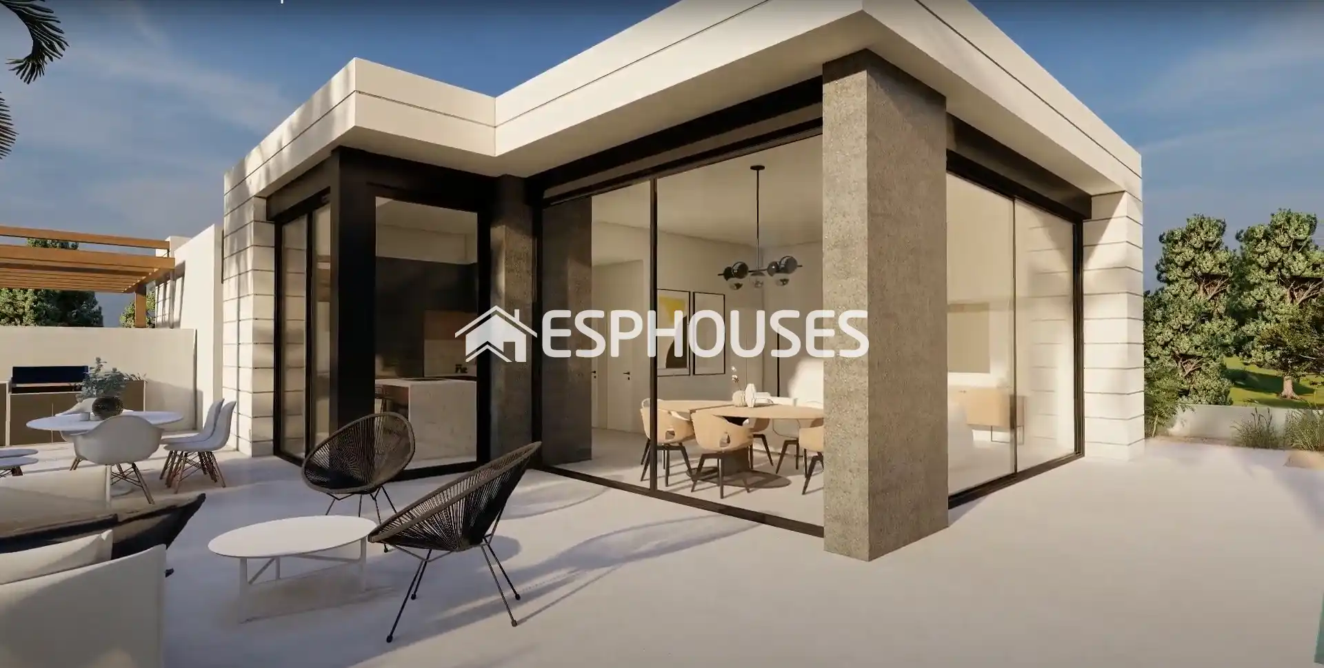 Chalet con terraza en venta en El Pinar de Campoverde, imagen 2