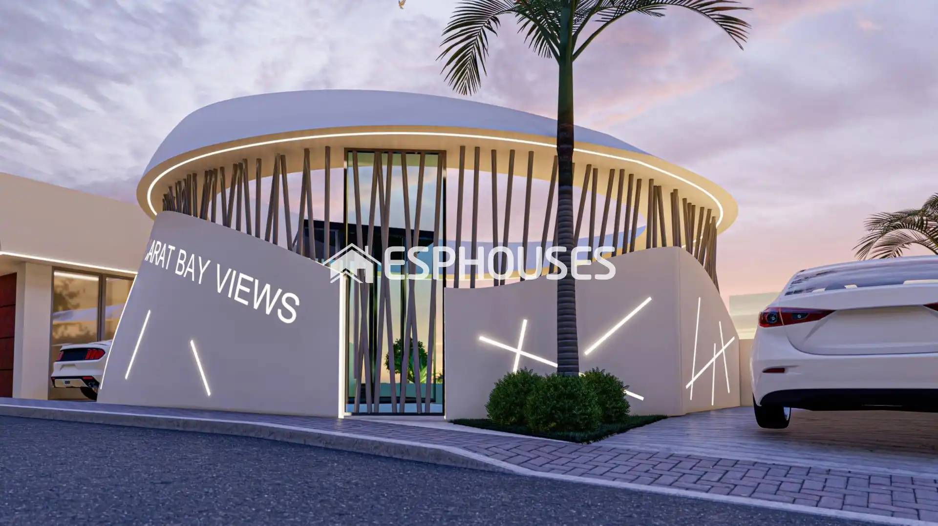 Vista exterior de Casa o xalet en venda en Calpe / Calp amb Aire condicionat, Terrassa i Piscina