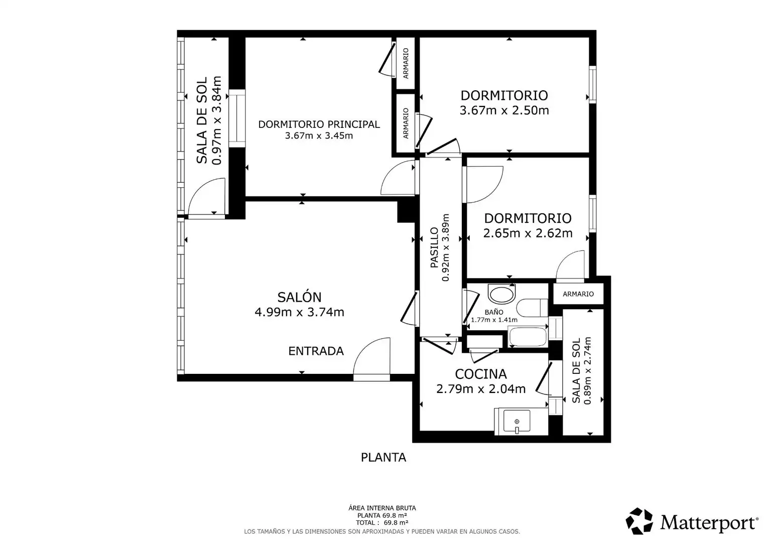 Flat for sale in Madrid  with Heating and Terrace