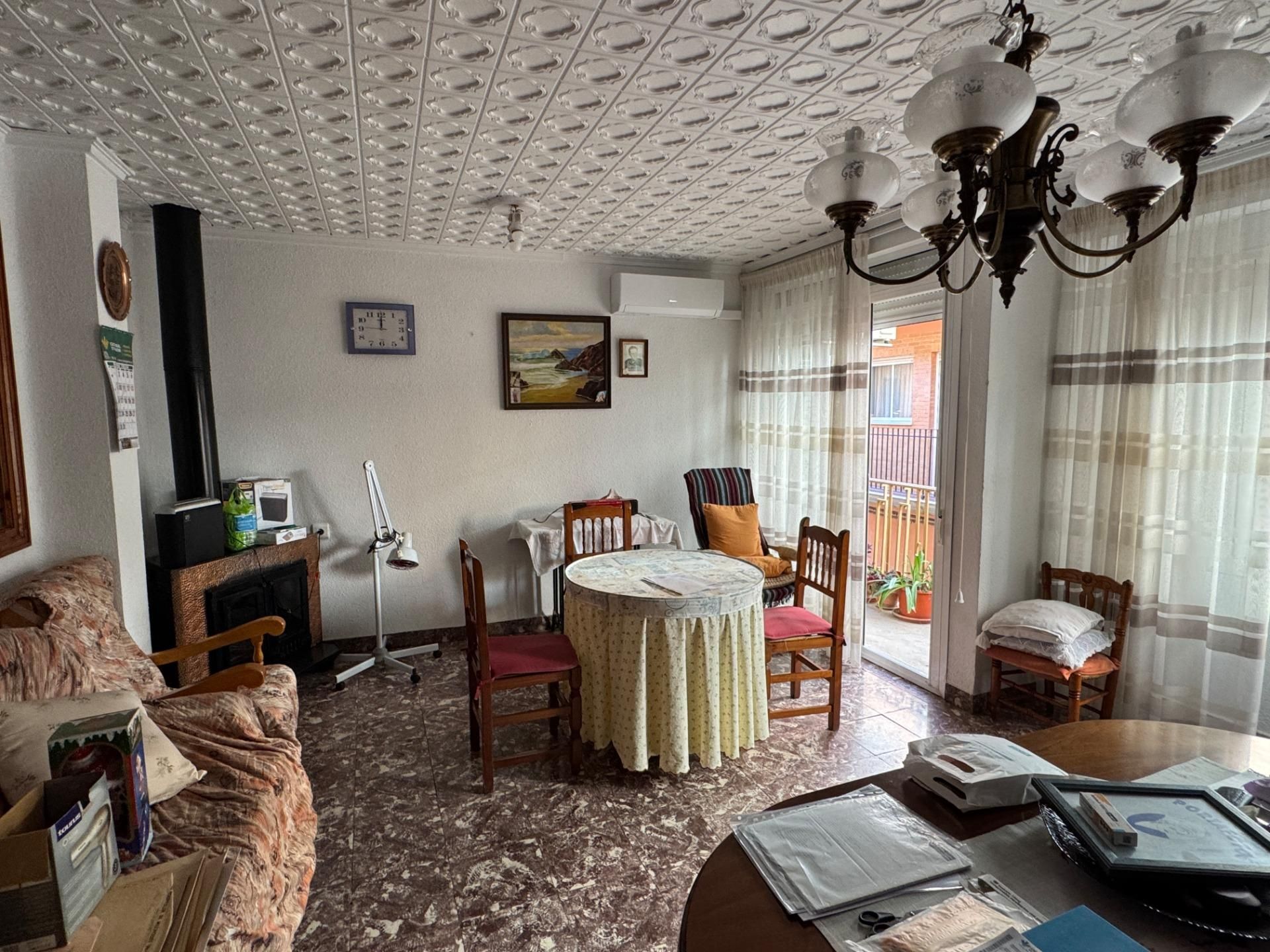 Sala d'estar de Dúplex en venda en Algemesí amb Aire condicionat i Balcó