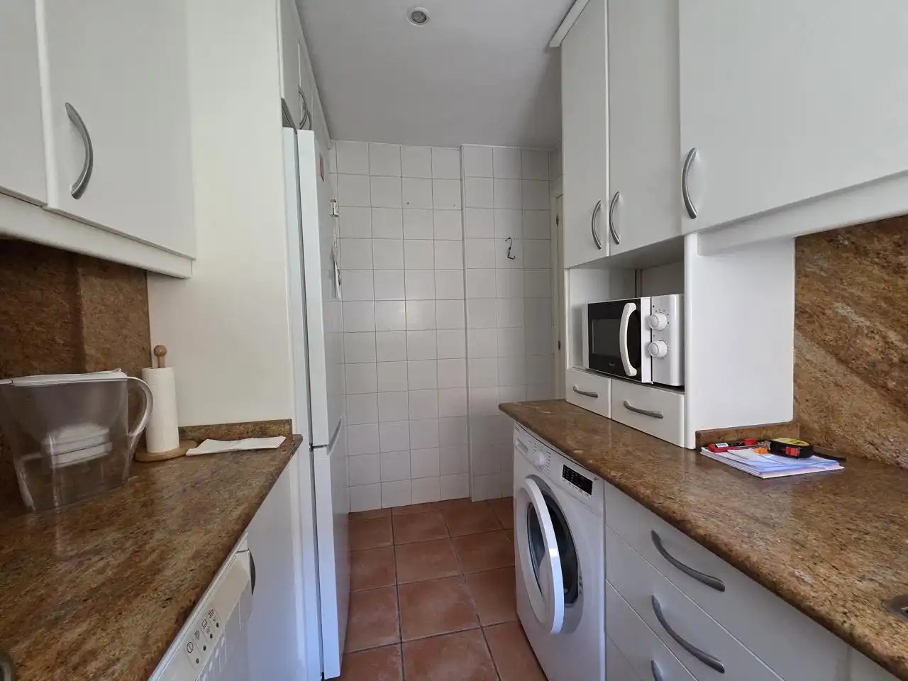 Cocina de Piso de alquiler en Madrid con Aire acondicionado, Calefacción y Amueblado