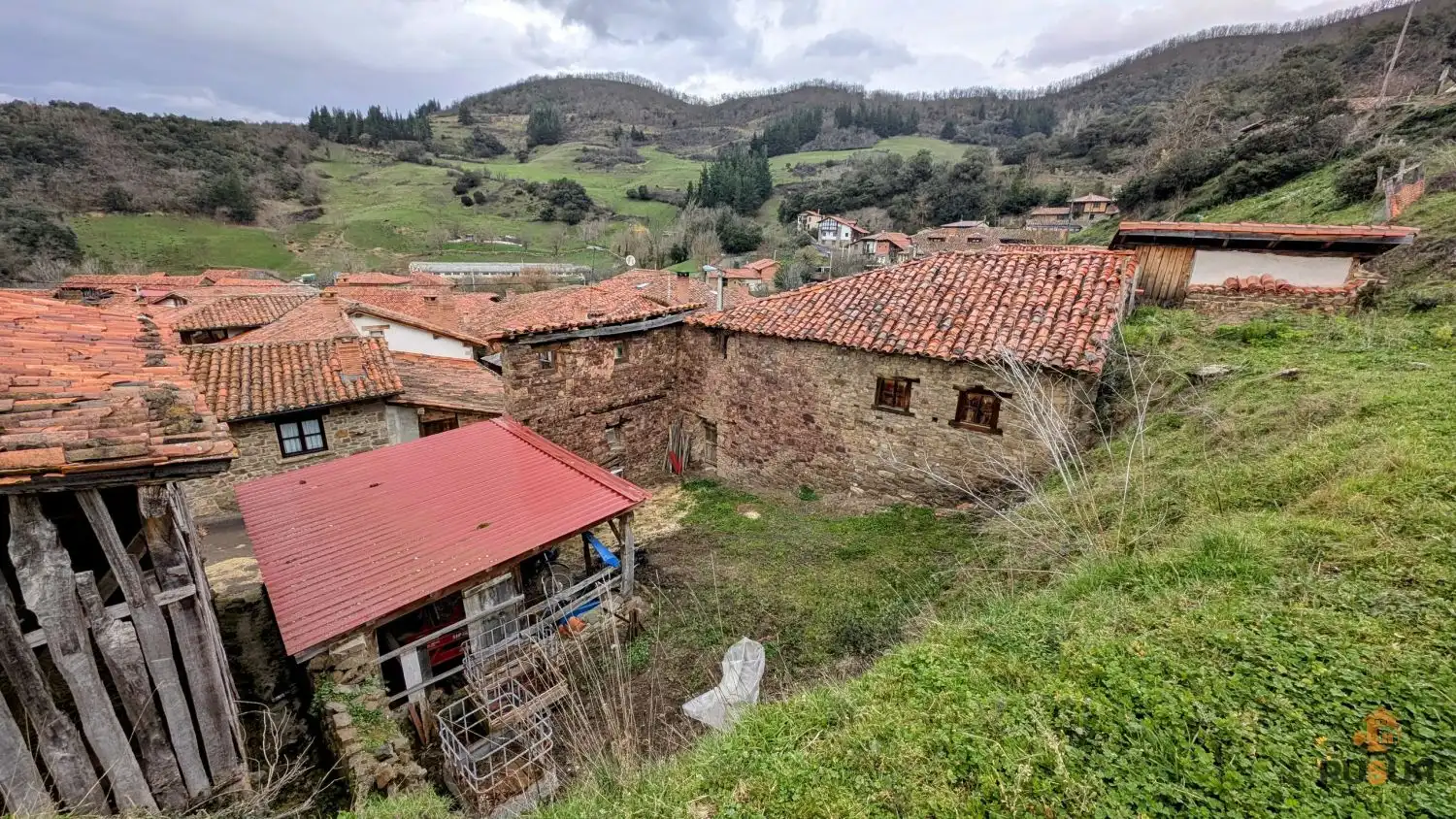 Vista exterior de Finca rústica en venta en Cabezón de Liébana con Balcón