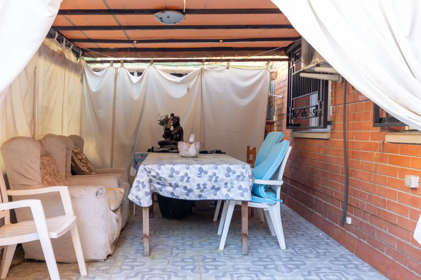 Terrace of Flat for sale in Terrassa  with Air Conditioner, Heating and Terrace