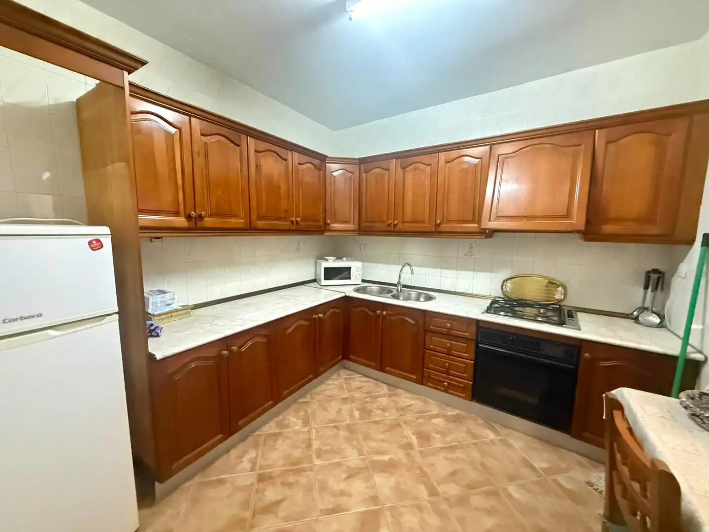 Cocina de Casa o chalet en venta en Alameda con Terraza, Trastero y Amueblado